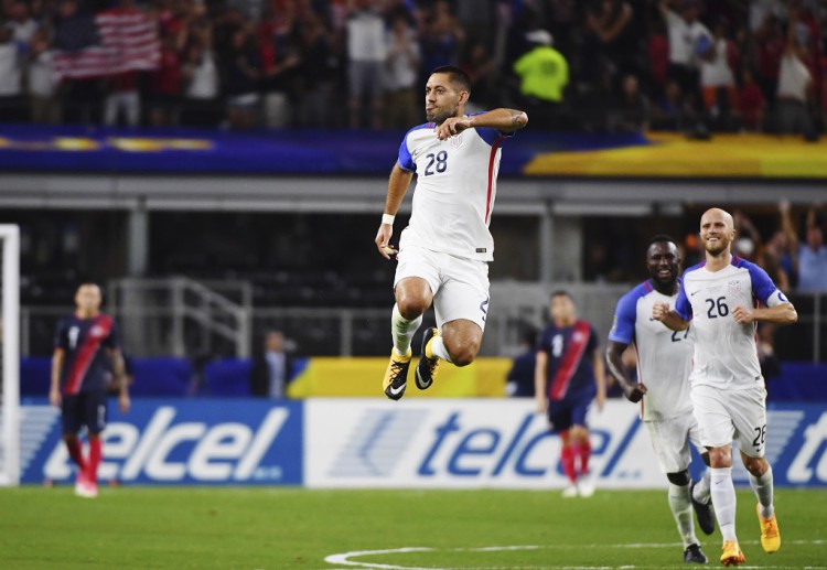 Clint Dempsey intensifies live betting in the Gold Cup after leading USA to a 0-2 victory against Costa Rica