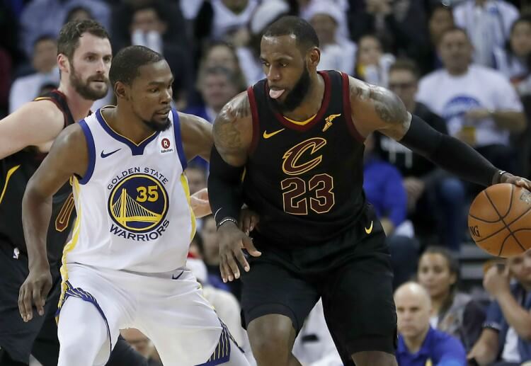 Sports betting fans were treated with a heated Christmas day match up between the 2017 NBA finalists