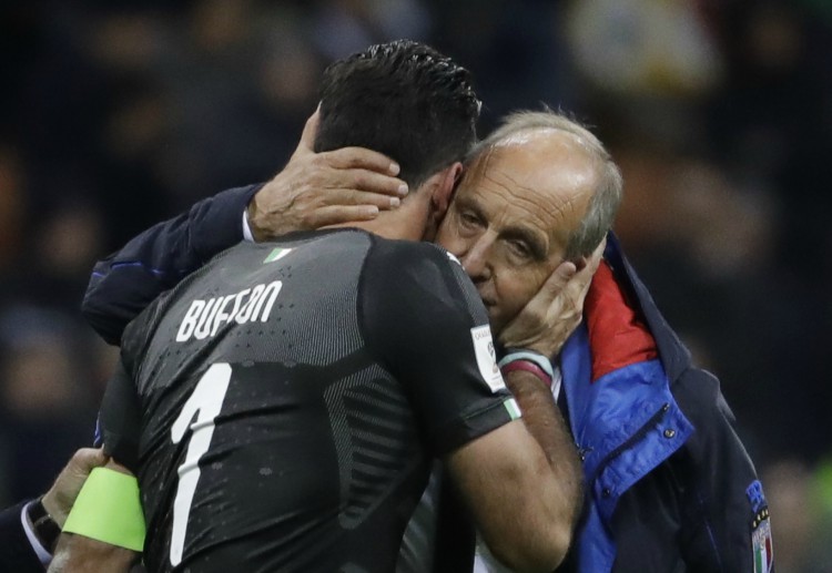 Vòng bảng World Cup: Vì không thể dự giải đấu năm nay, Buffon đã quyết định giã từ sự nghiệp quốc tế.