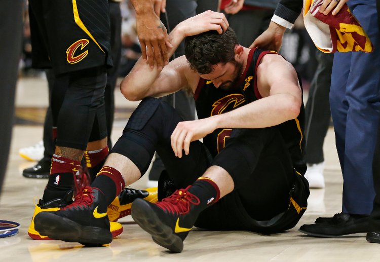 Taruhan final NBA menyayangkan Kevin Love tak bisa tampil