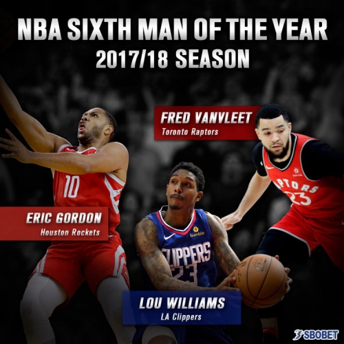 Which name has the best NBA Betting Odds to win Sixth Man of the Year?