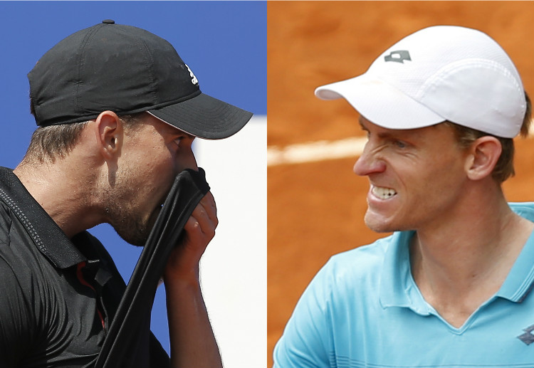 All eyes will be on Dominic Thiem who is set to duel Kevin Anderson in a live betting clay court