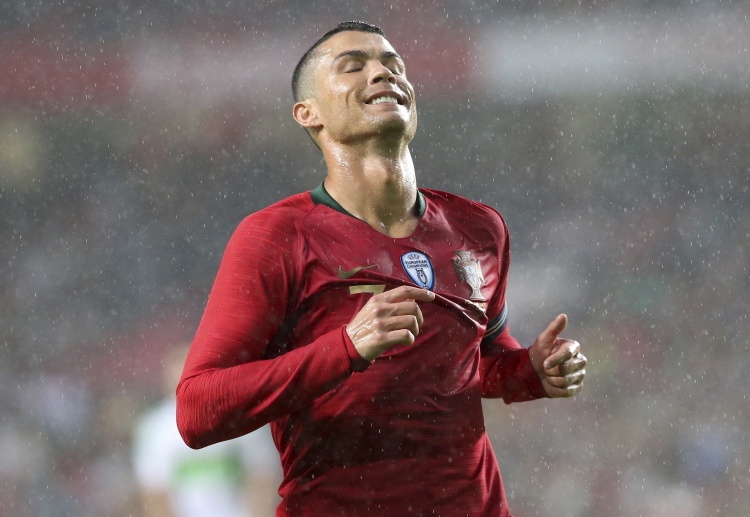 Bursa taruhan Cristiano Ronaldo top skor