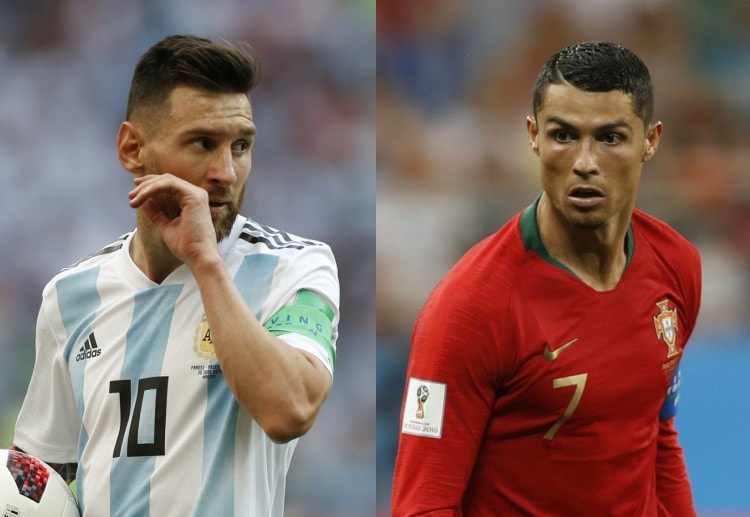 Tỷ lệ cược bóng đá Ronaldo vs Messi thống trị Ballon d'Or trong 10 năm