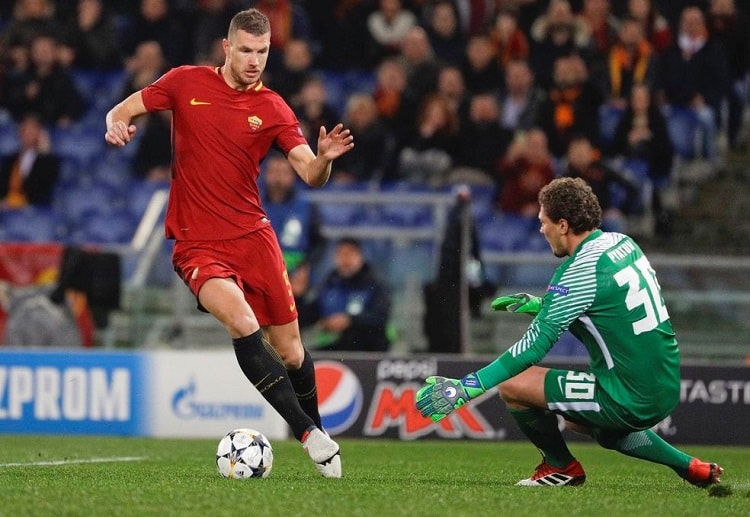 Roma will be relying on Edin Dzeko's striking prowess in their hopes to challenge for the Serie A title