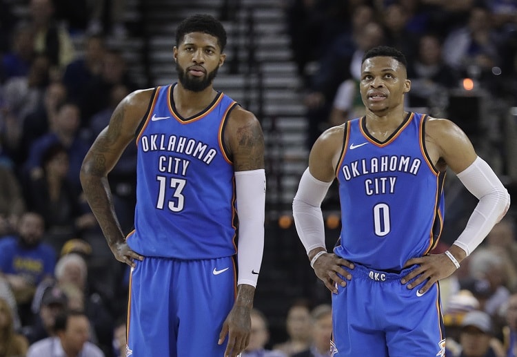 OKC aim for a top four seed in the West as they are still equipped with Paul George and Russell Westbrook next NBA season