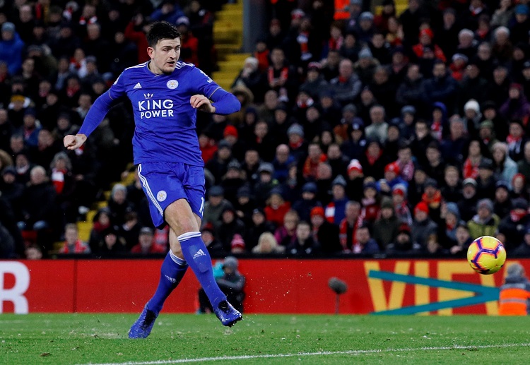 Leicester's Harry Maguire has prevented Liverpool from winning after equalising during their recent Premier League game