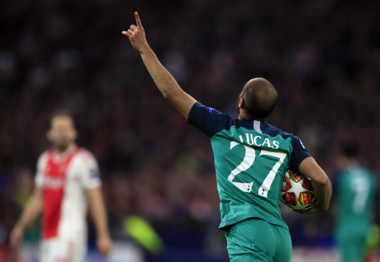 Champions League: Lucas Moura steps up for Tottenham Hotspur when it matters