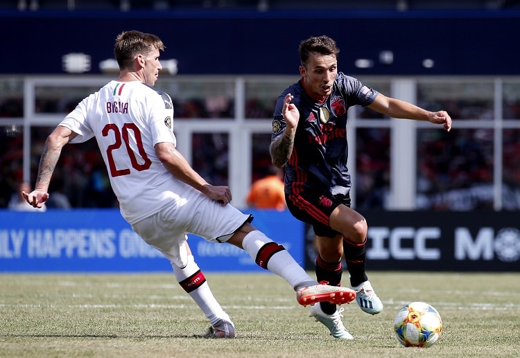 เกมแรกในศึก อินเตอร์เนชั่นแนล แชมเปี้ยนส์ คัพ 2019 ของ เอซี มิลาน ต้องพบกับ เบนฟิก้า