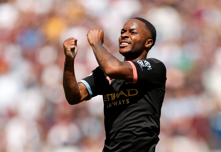 Raheem Sterling fires up to score a treble for Man City against West Ham in their Premier League season opener