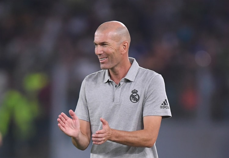 Zinedine Zidane's men are thirsty to win La Liga this season