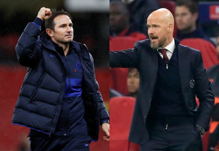 Frank Lampard and Erik ten Hag will meet again in Champions League