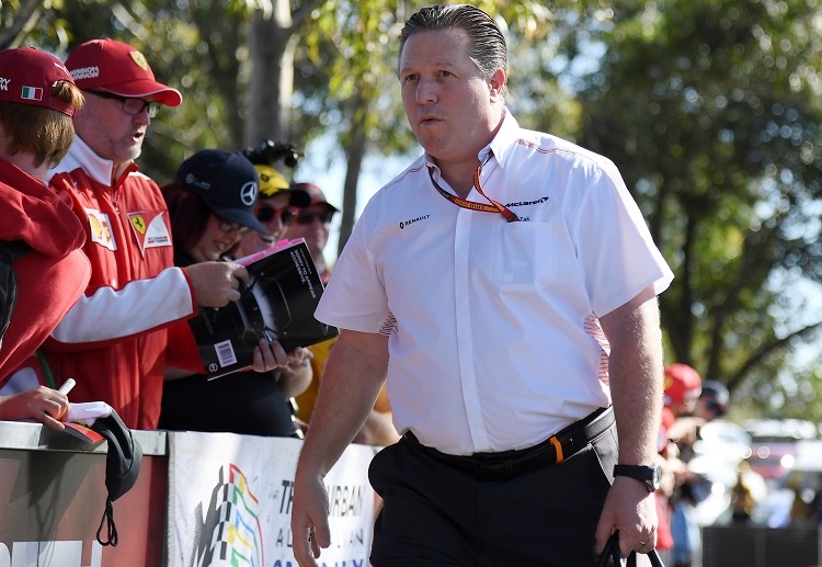 Zak Brown had to withdraw McLaren from the Australian Grand Prix