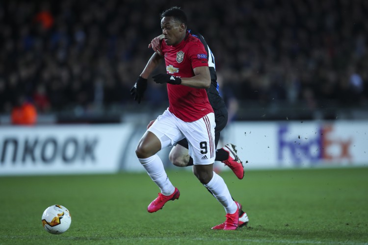 อองโตนีย์ มาร์กซิยาล สู้เต็มที่เพื่อลุ้นแชมป์ใน พรีเมียร์ลีก อังกฤษ 2020 แต่น่าจะผิดหวัง