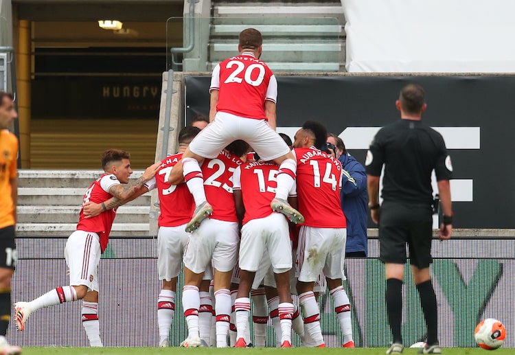 Skor kemenangan 2-0 di Liga Inggris untuk Arsenal