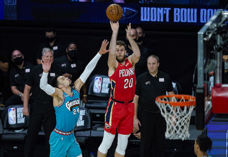NBA 鹈鹕的球员跑位