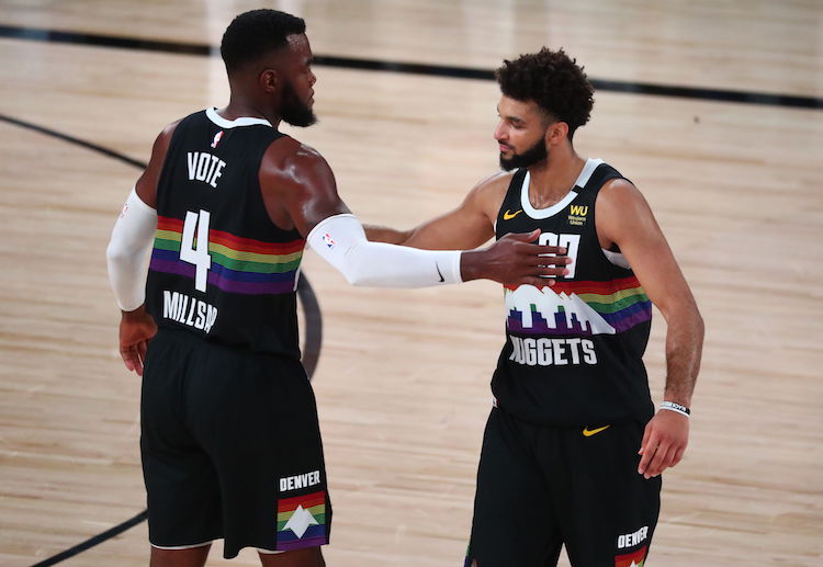 NBA 丹佛掘金的米尔萨普跑位