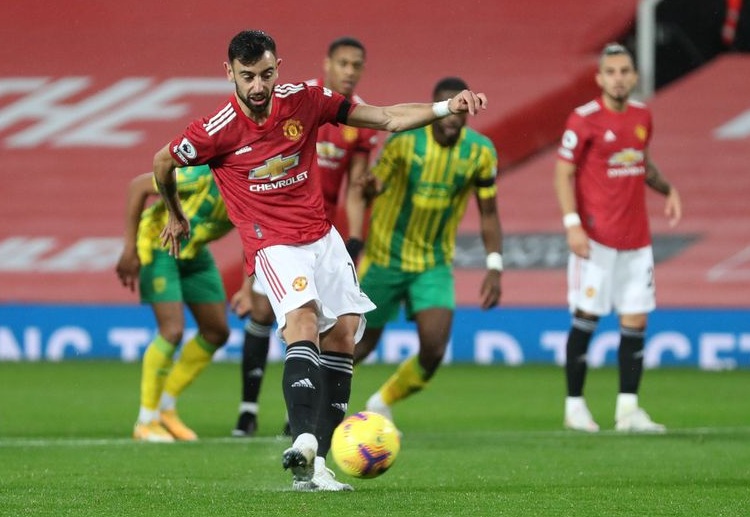 Premier League: Bruno Fernandes vẫn là người sút phạt đền như mọi khi cho MU