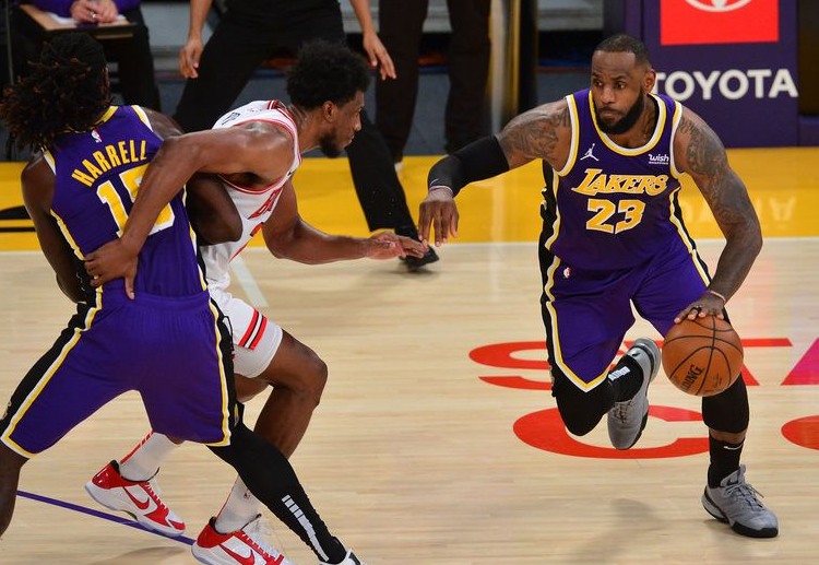 Soi kèo NBA 2020/21 Houston Rockets vs LA Lakers.