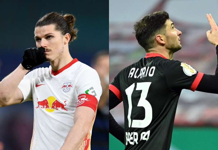 RB Leipzig and Bayer Leverkusen have drawn 1-1 in their last three Bundesliga matchups