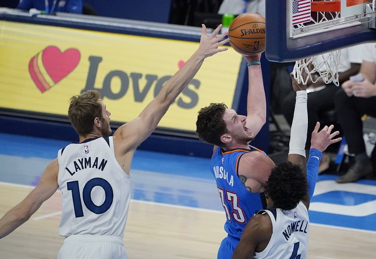 NBA 俄克拉荷马城雷霆的穆斯卡拉跑位
