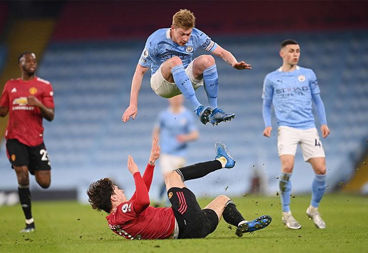 Kevin De Bruyne playmaker andalan Man City di Liga Inggris