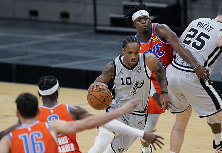 NBA马刺德罗赞的赛场动态