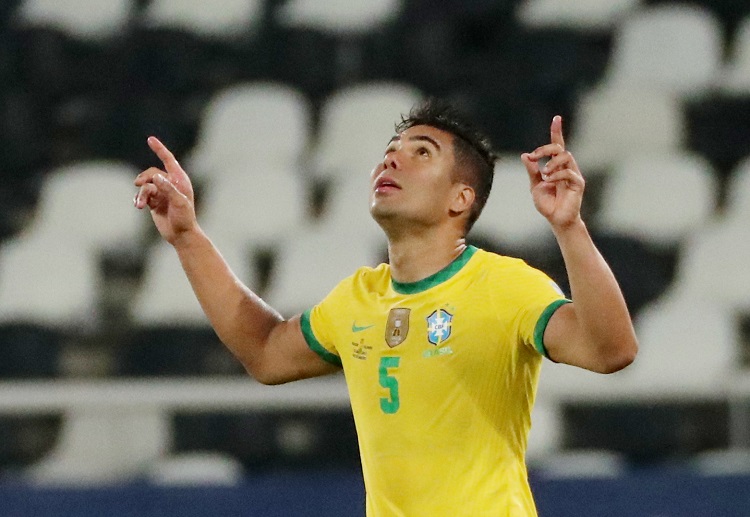 Casemiro tampil gemilang di Copa America 2021.