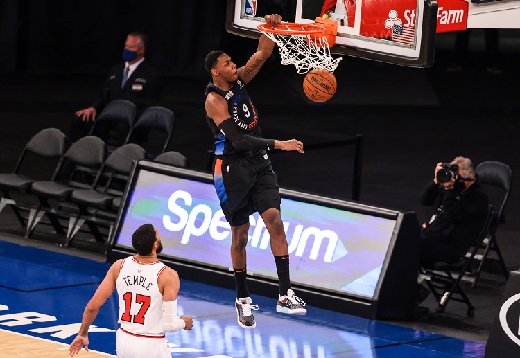 NBA纽约尼克斯 巴雷特的赛场动态