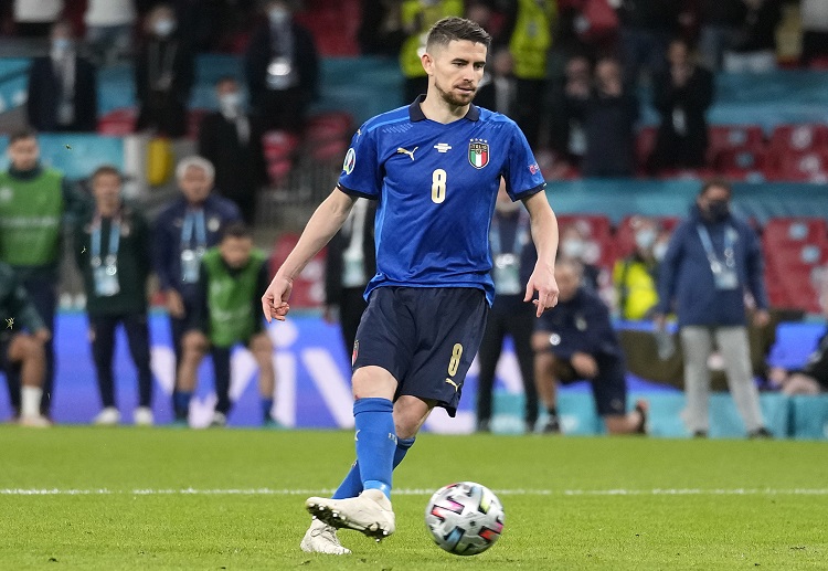 Italy win after Jorghino’s conversion during the penalty shootout in their Euro 2020 semi-finals match against Spain