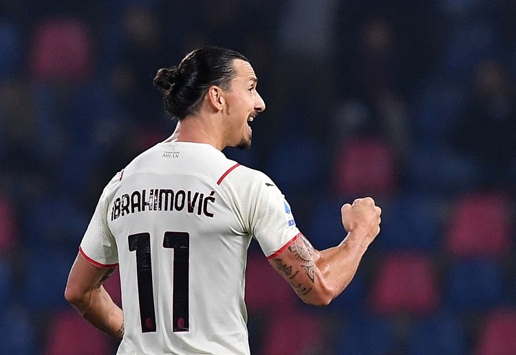 Zlatan Ibrahimovic jadi andalan AC Milan di Serie A