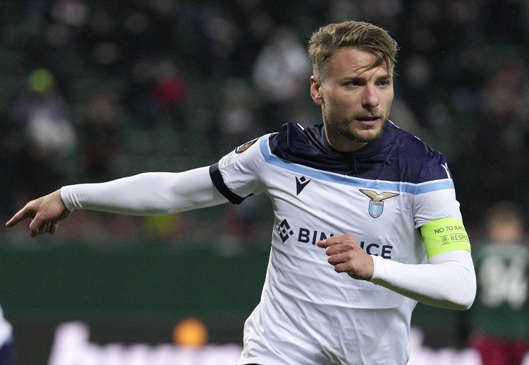 Ciro Immobile continues to show impressive performances as he helped Lazio win their recent Europa League clash