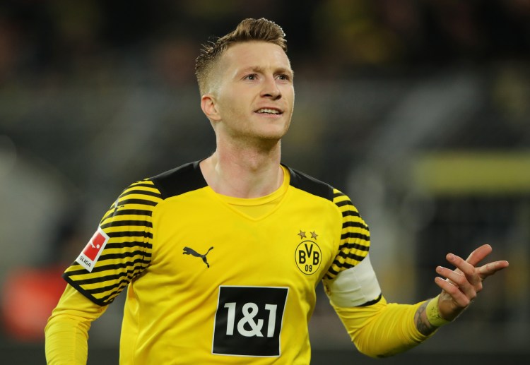 Marco Reus aims to secure his fifth Bundesliga goal this season