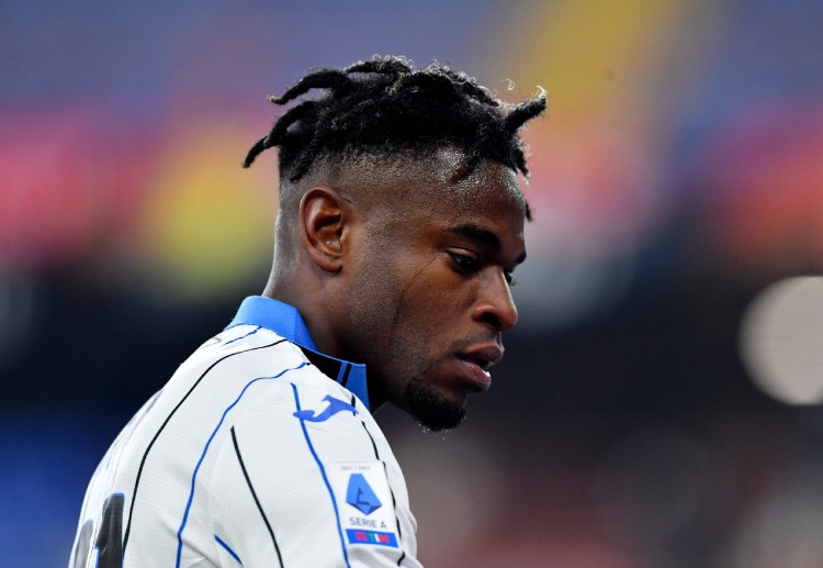 Duvan Zapata is on doubt to play in Atalanta's Serie A match against Lazio