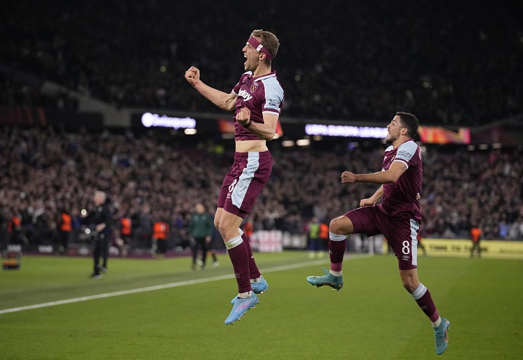 Tomáš Souček puts West Ham ahead, and drew the Hammers level in the Europa League tie vs Sevilla