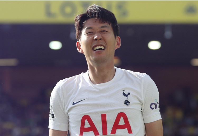ซน ฮึง มิน มุ่งมั่นทุ่มเทในศึก พรีเมียร์ลีก อังกฤษ 2022