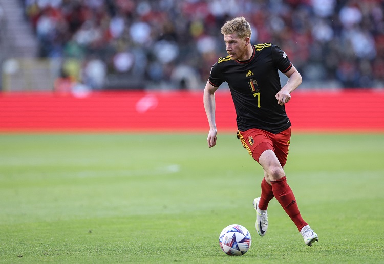 Kevin De Bruyne will be looking to contribute to Belgium's World Cup 2022 campaign in Qatar