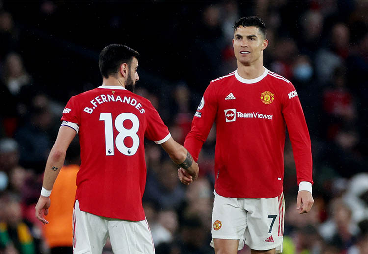 คริสเตียโน่ โรนัลโด้ ในศึก พรีเมียร์ลีก อังกฤษ 2022 มีลงสนามซ้อม