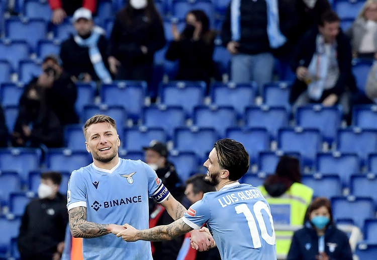 Ciro immobile and Luis Alberto looking to help Lazio snatch another Serie A win