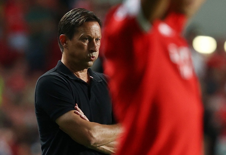 Roger Schmidt looks confident when Benfica battle against Juventus in the Champions League