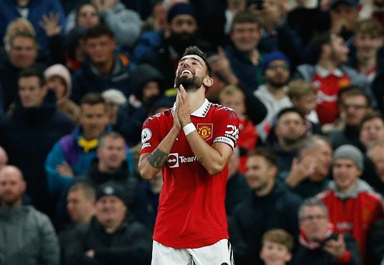 Bruno Fernandes scored in Manchester United's latest Premier League win against Tottenham Hotspur