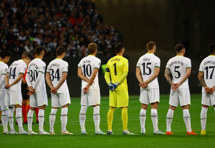 Kết quả bóng đá Champions League 2022 Eintracht Frankfurt 0-0 Tottenham.