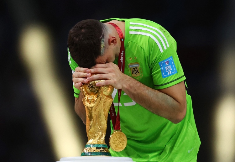 Emiliano Martinez andalan di Piala Dunia.