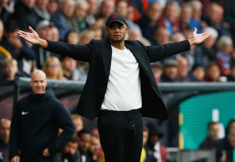 Vincent Kompany and Burnley suffered defeat in their last two Premier League games