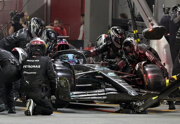 Formula 1 driver George Russell exited the Singapore Grand Prix after unfortunately hitting the wall on the final lap