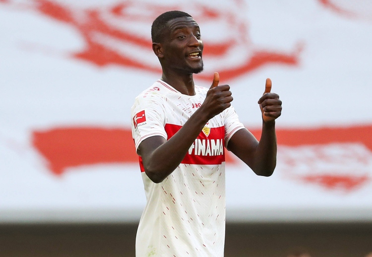 Serhou Guirassy of VfB Stuttgart scored a hat-trick in the second half of their Bundesliga match against VfL Wolfsburg