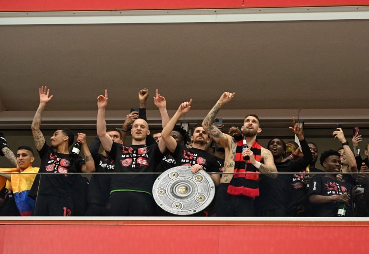 Bayer Leverkusen are the 2023-2024 German Bundesliga title winners