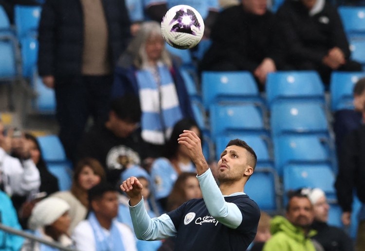 Rodri will aim to score goals for Manchester City against Real Madrid in their second leg tie in the Champions League