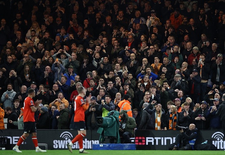 Luton Town were relegated from the Premier League after the 2023-24 season