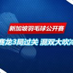 新加坡羽毛球公开赛 安赛龙过关